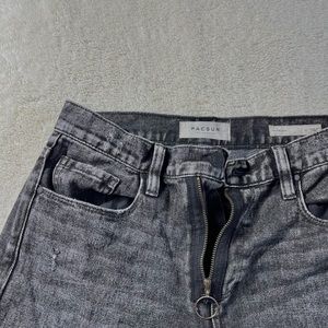 PACSUN “vintage icon” black worn wash jeans